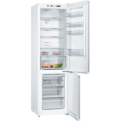 Bosch Series 4 Fridge Freezer 70/30 Total No Frost - White - KGN392WEBG