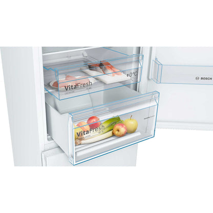 Bosch Series 4 Fridge Freezer 70/30 Total No Frost - White - KGN392WEBG