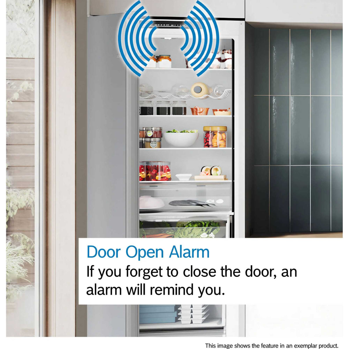 Bosch Series 2 Built-In Fridge Freezer 50/50 NoFrost - KIN85NFE0G