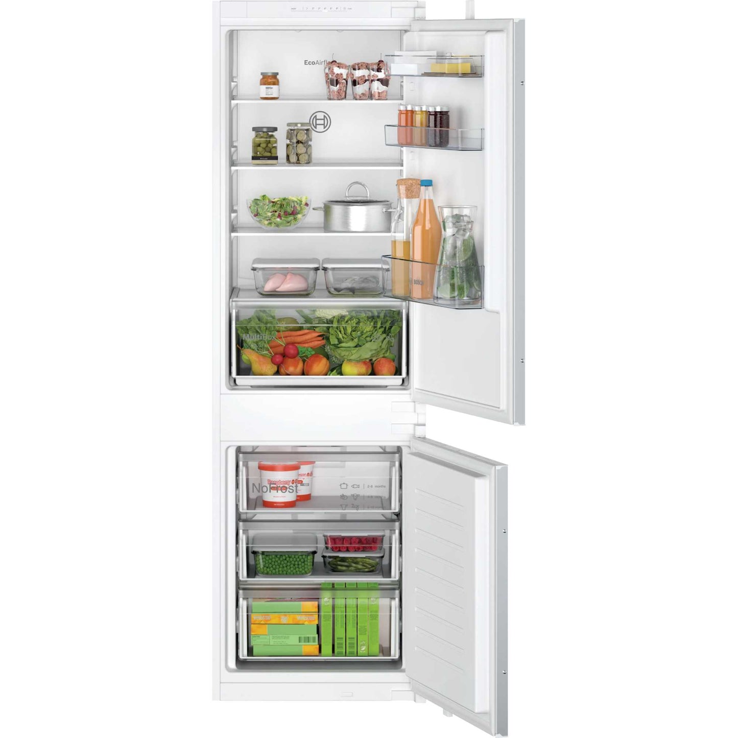 Bosch Series 2 Built-In Fridge Freezer 60/40 NoFrost - KIN86NSE0G