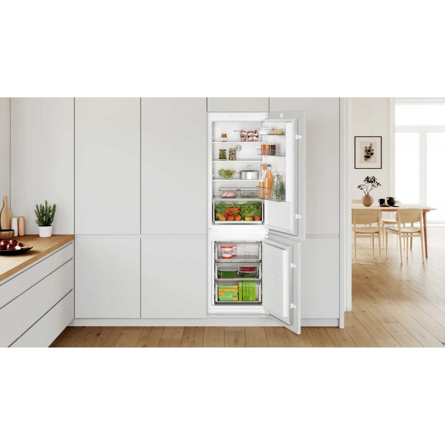 Bosch Series 2 Built-In Fridge Freezer 60/40 NoFrost - KIN86NSE0G