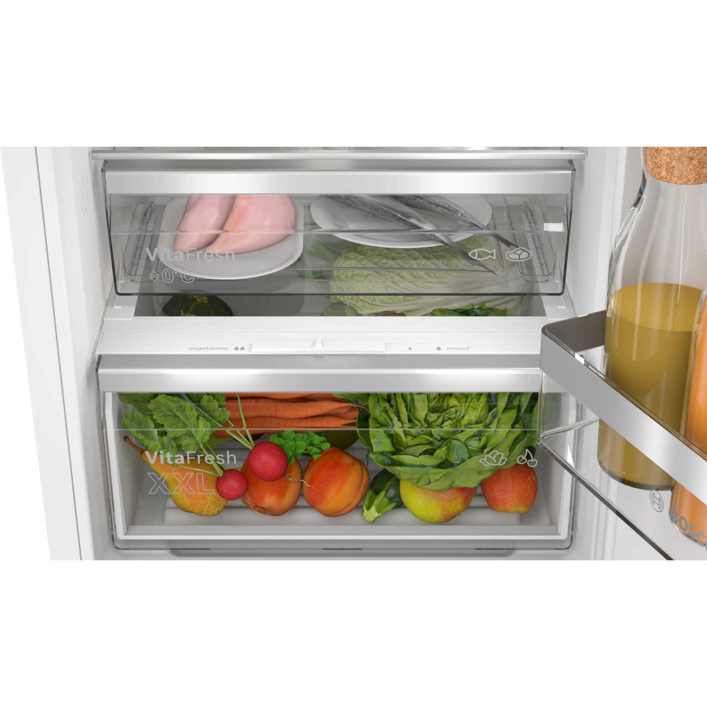 Bosch Series 4 Built-In Fridge Freezer 70/30 No Frost - KIN96VFD0G