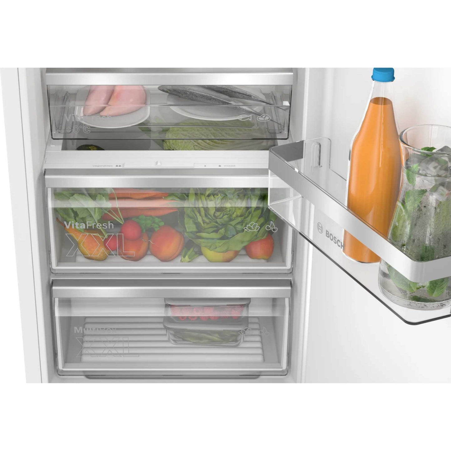 Bosch Series 6 Built-In Tall Larder Fridge - KIR81ADD0G