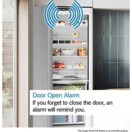 Bosch Series 4 Tall Larder Fridge 402L - Stainless Steel - KSN36VLDGG