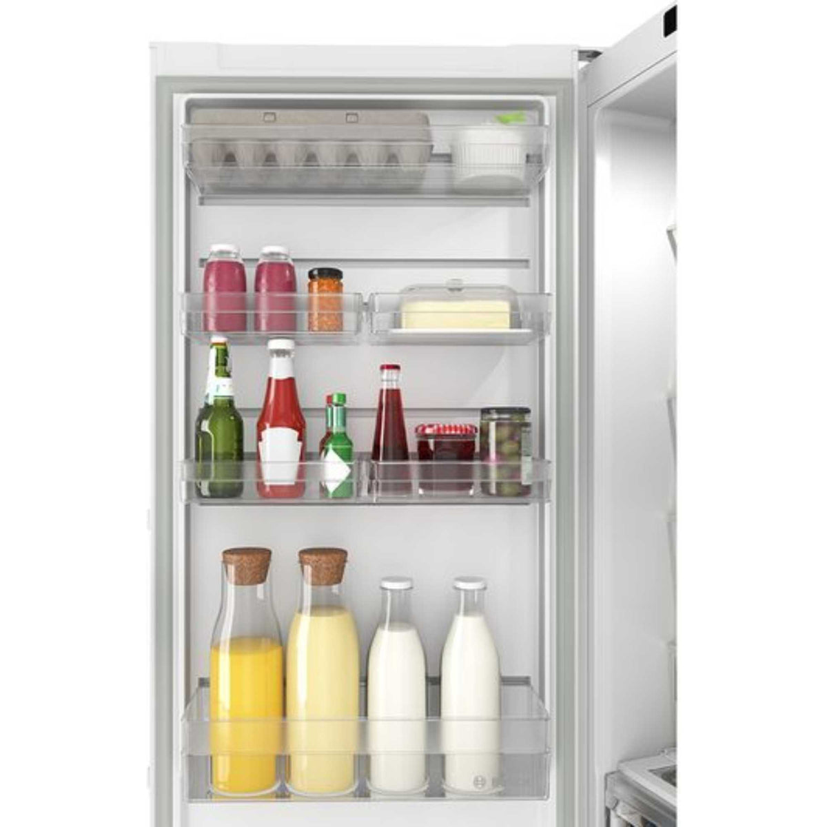 Bosch Series 4 Tall Larder Fridge 402L - White - KSN36VWDGG