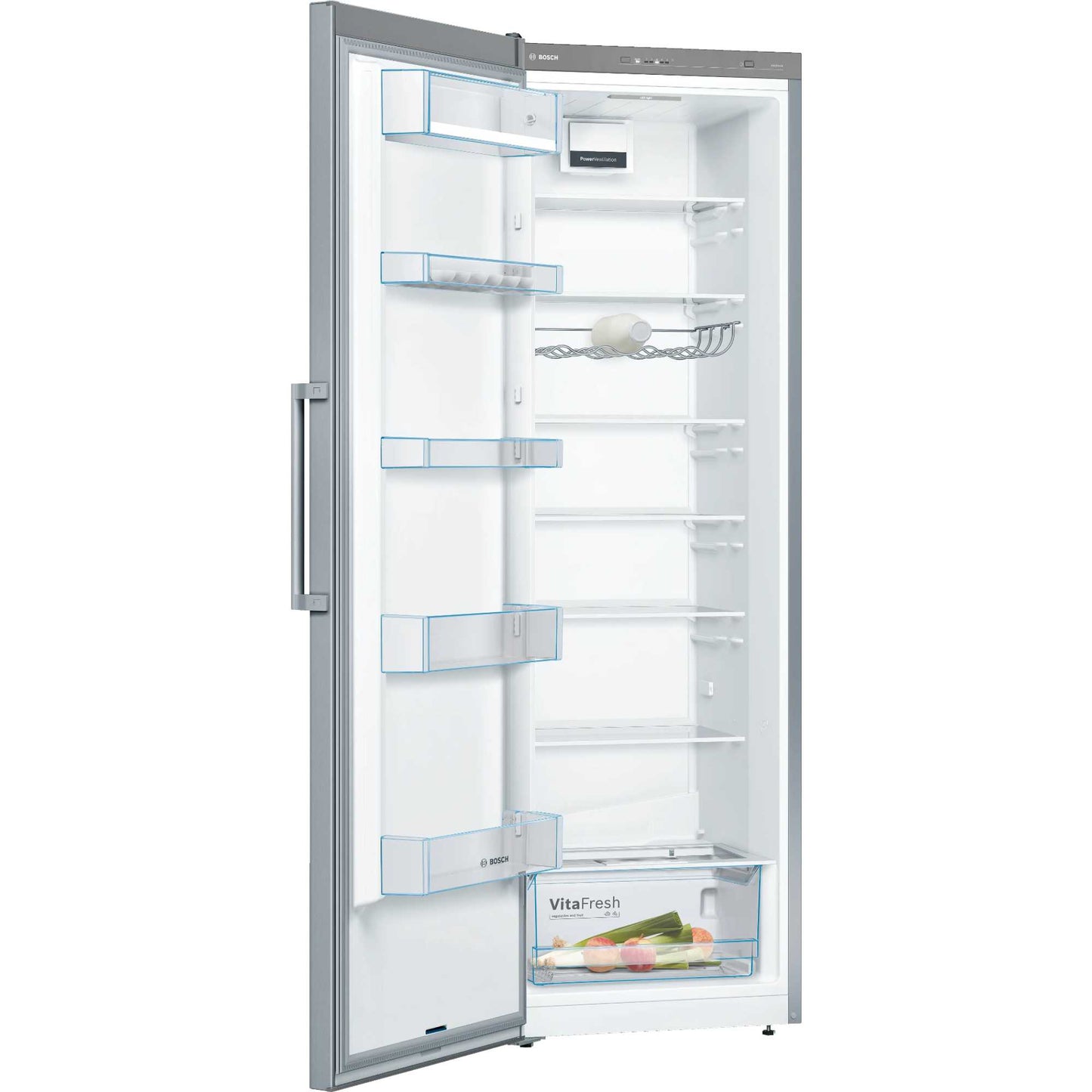 Bosch Series 4 Tall Larder Fridge - Inox - KSV36VLEP