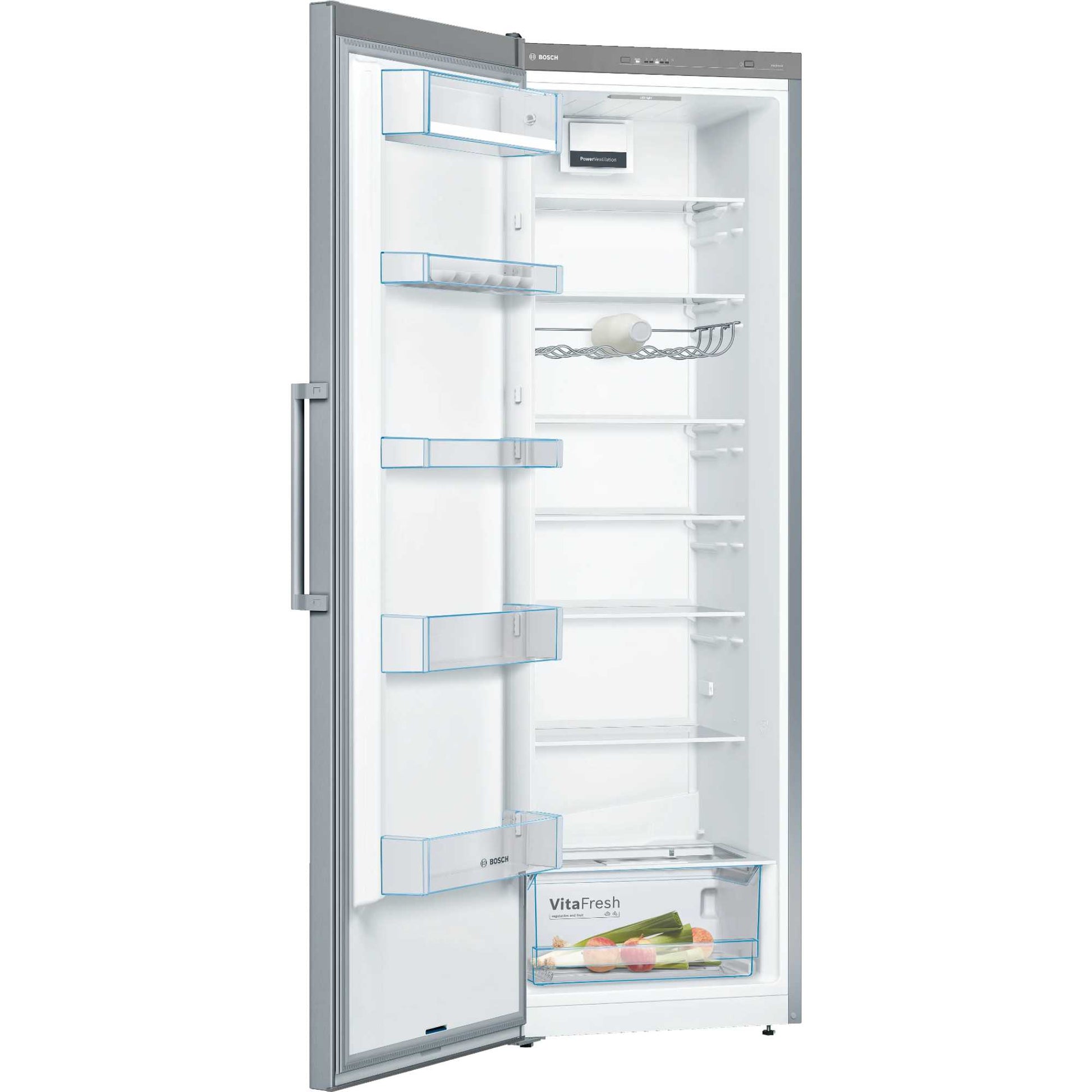 Bosch Series 4 Tall Larder Fridge - Inox - KSV36VLEP