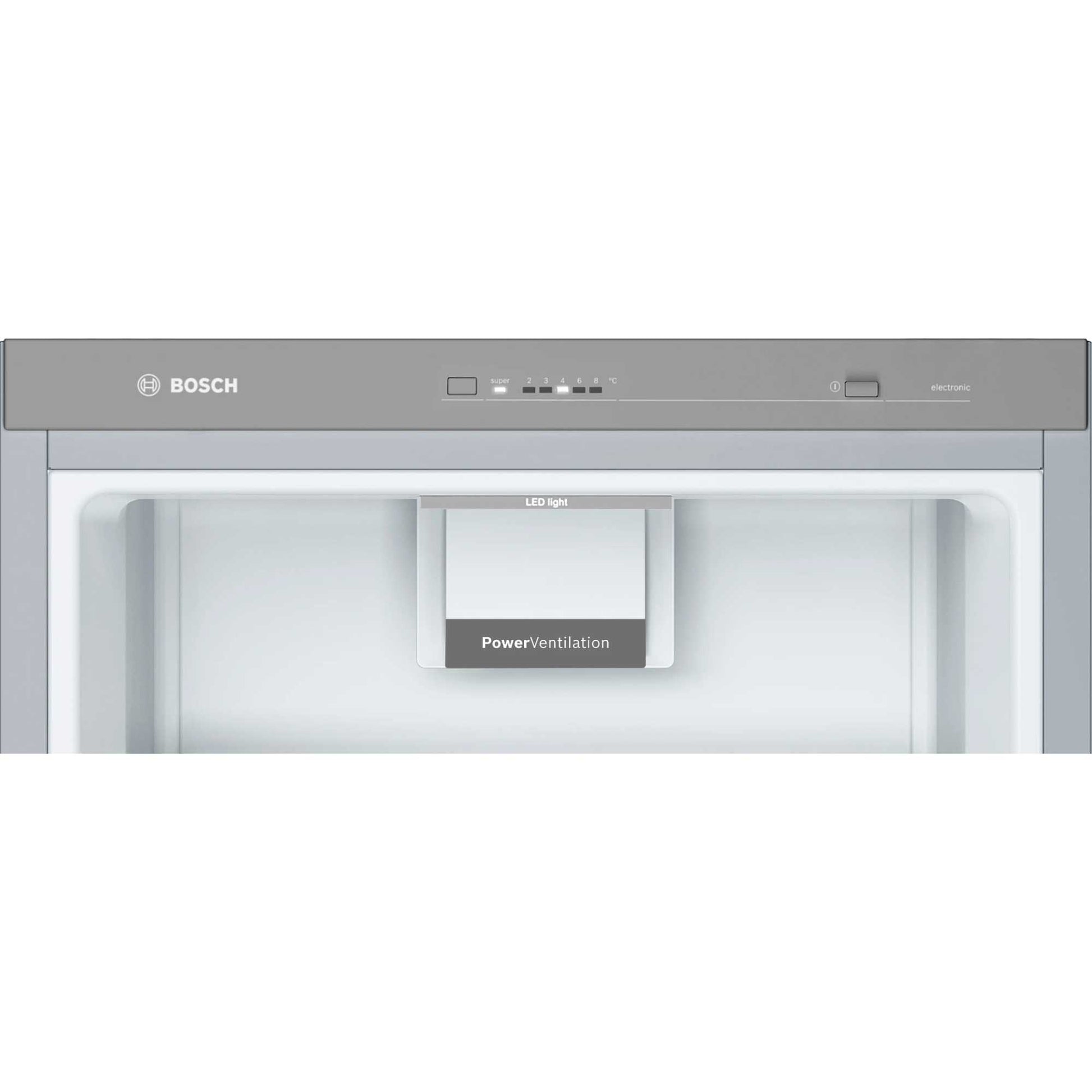 Bosch Series 4 Tall Larder Fridge - Inox - KSV36VLEP