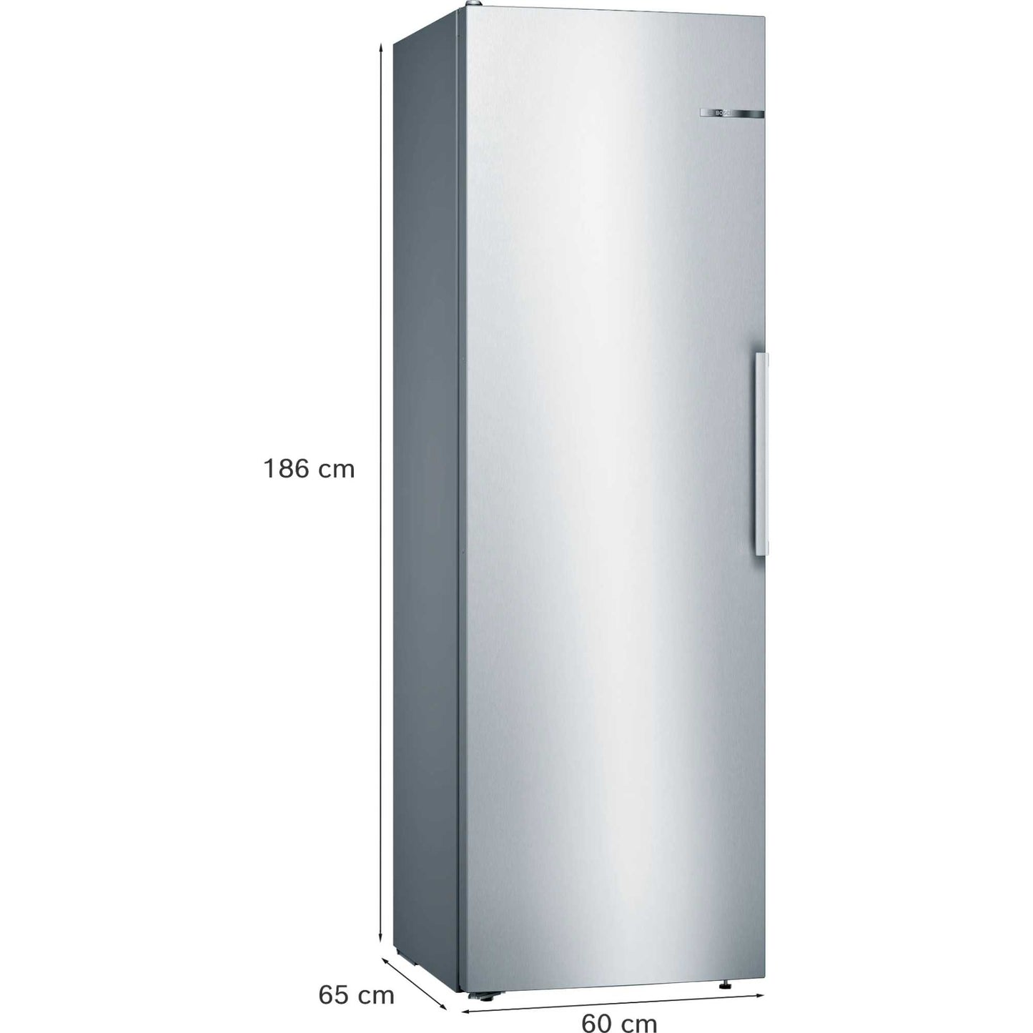 Bosch Series 4 Tall Larder Fridge - Inox - KSV36VLEP