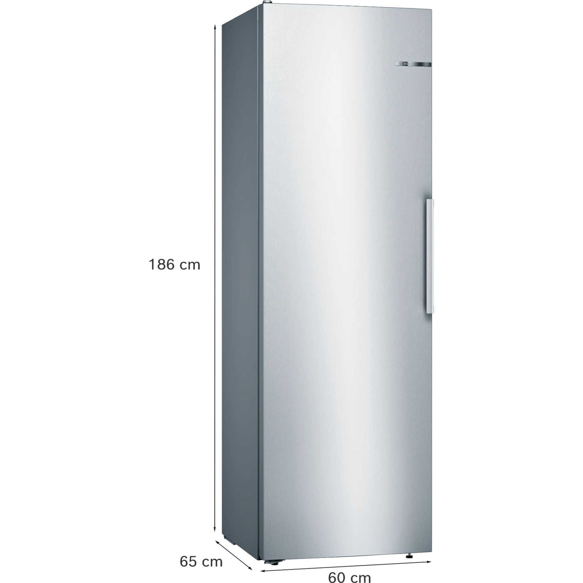 Bosch Series 4 Tall Larder Fridge - Inox - KSV36VLEP