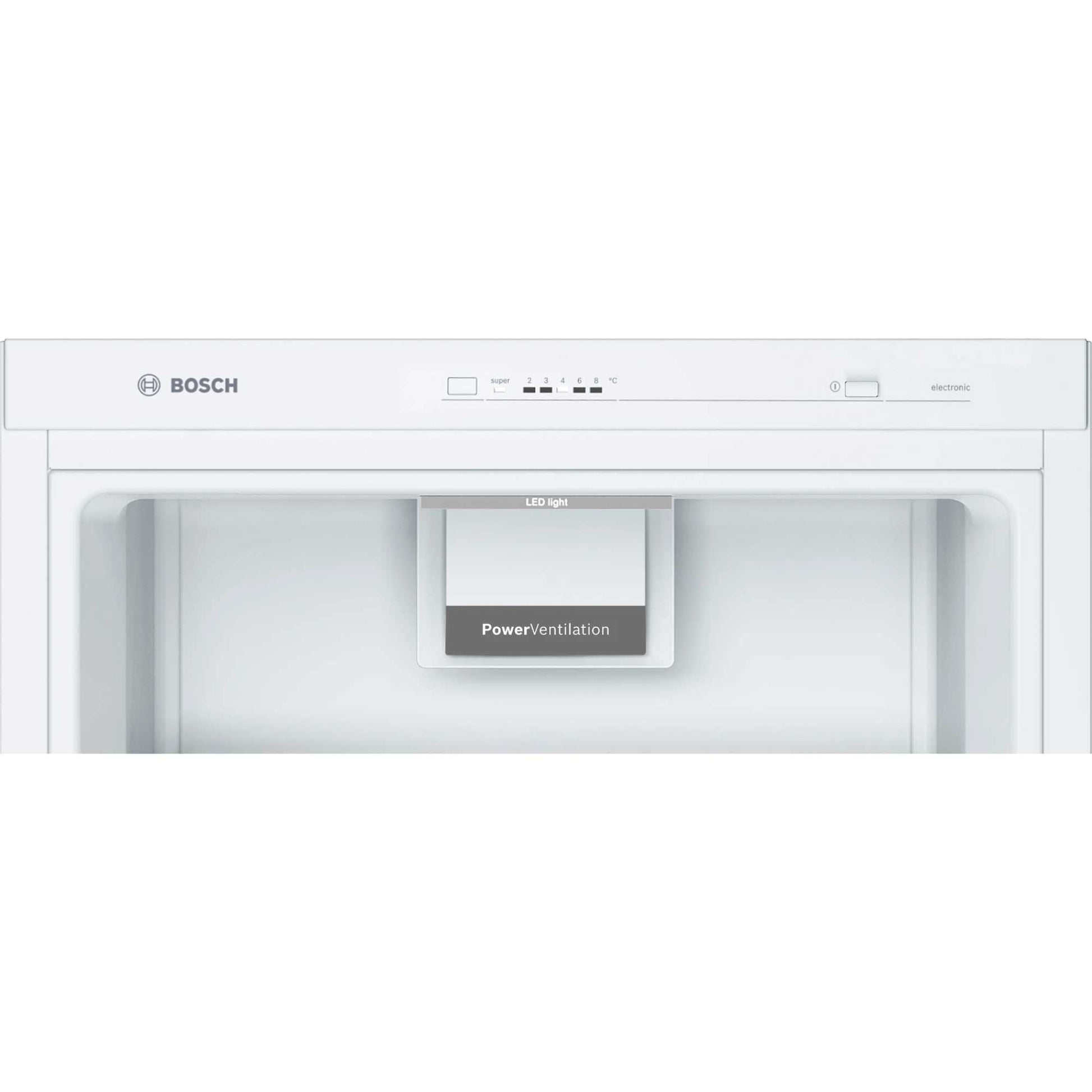 Bosch Series 4 Tall Larder Fridge - White - KSV36VWEPG