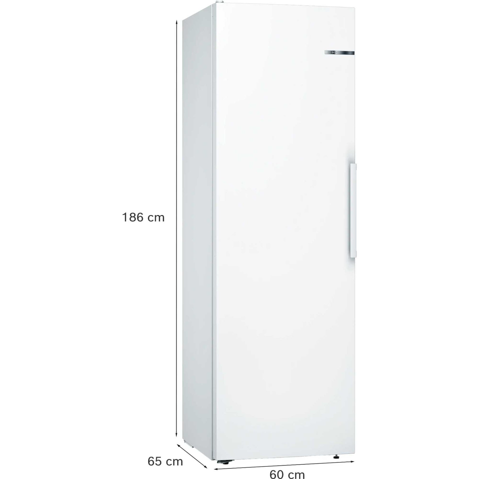 Bosch Series 4 Tall Larder Fridge - White - KSV36VWEPG