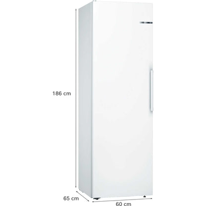 Bosch Series 4 Tall Larder Fridge - White - KSV36VWEPG