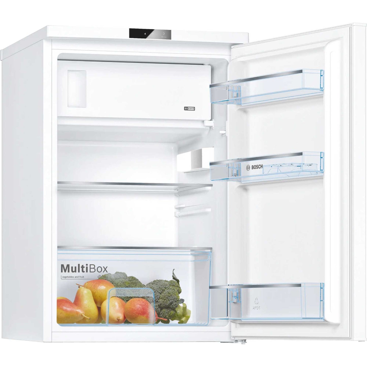 Bosch Series 2 Undercounter Fridge with Icebox - White - KTL15NWEAG