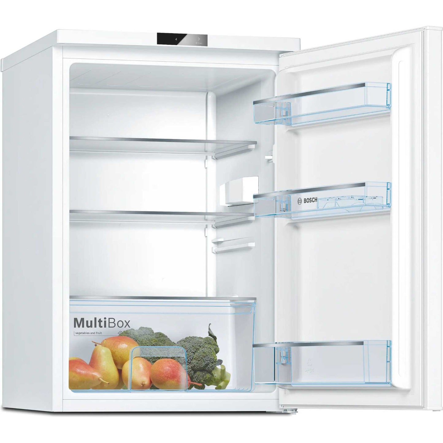 Bosch Series 2 Undercounter Larder Fridge - White - KTR15NWEAG