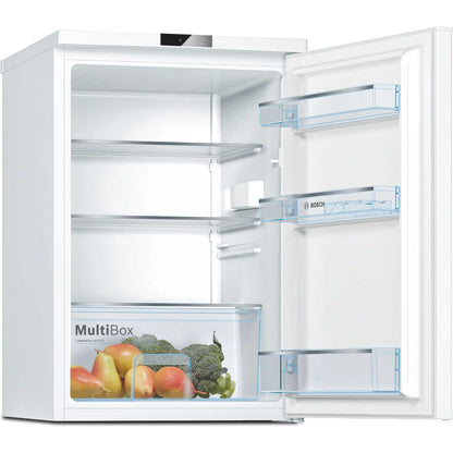 Bosch Series 2 Undercounter Larder Fridge - White - KTR15NWEAG