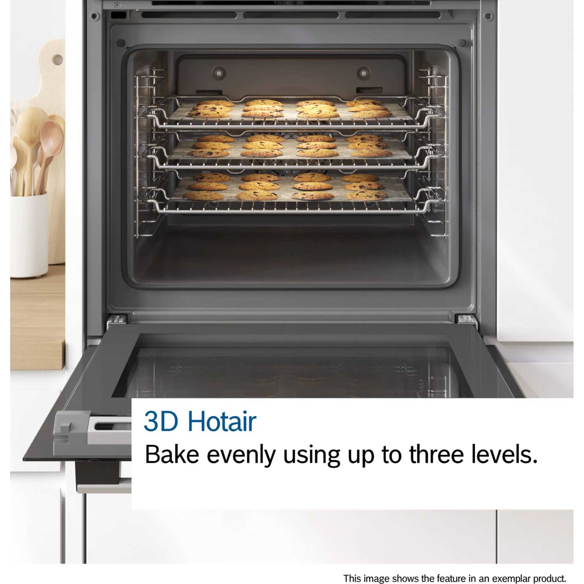 Bosch Series 4 MBA533BS3B Built-In Double Oven - Stainless Steel