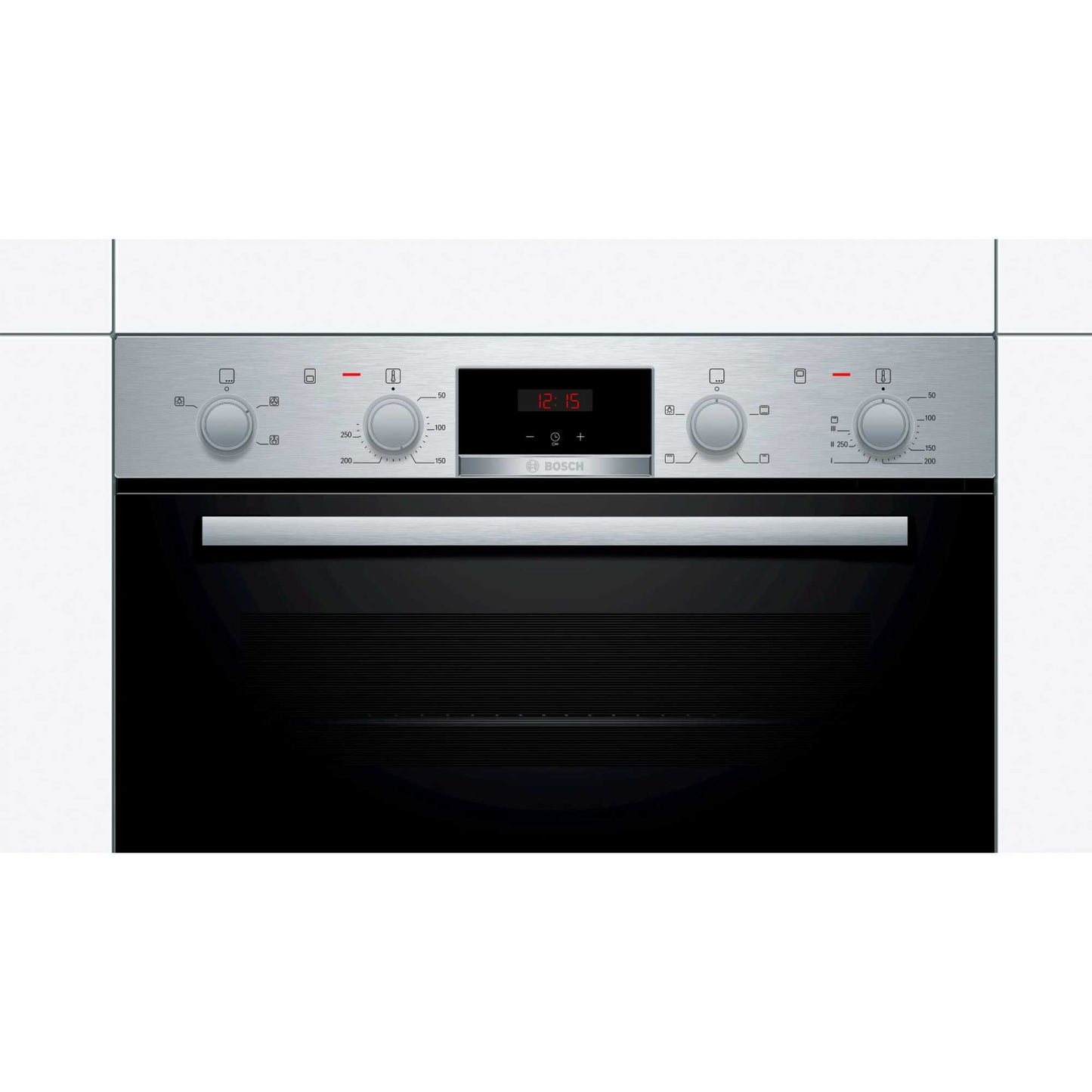 Bosch Series 2 MHA133BR0B Built-In Double Oven - Stainless Steel