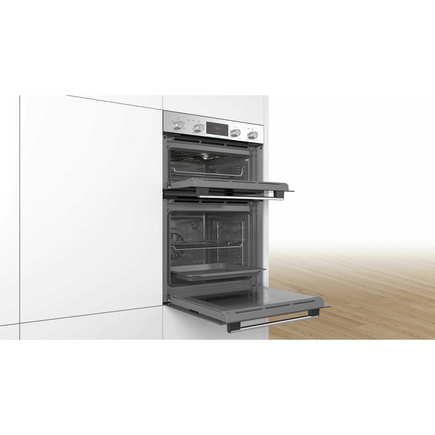 Bosch Series 2 MHA133BR0B Built-In Double Oven - Stainless Steel