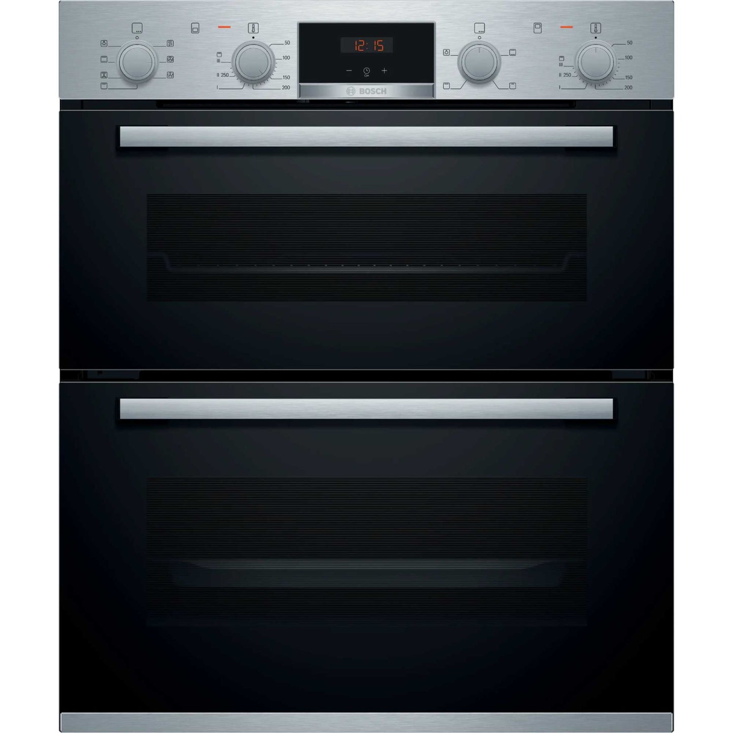 Bosch Series 4 NBS533BS0B Built-Under Double Oven- Stainless Steel