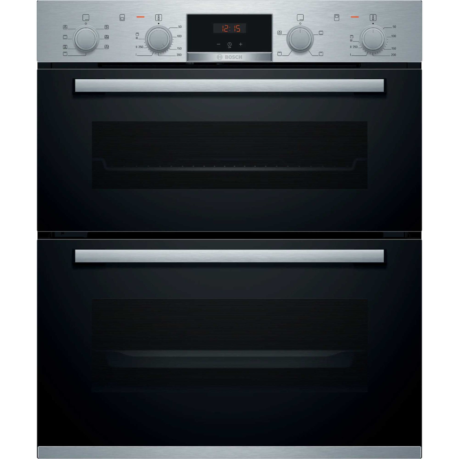 Bosch Series 4 NBS533BS0B Built-Under Double Oven- Stainless Steel