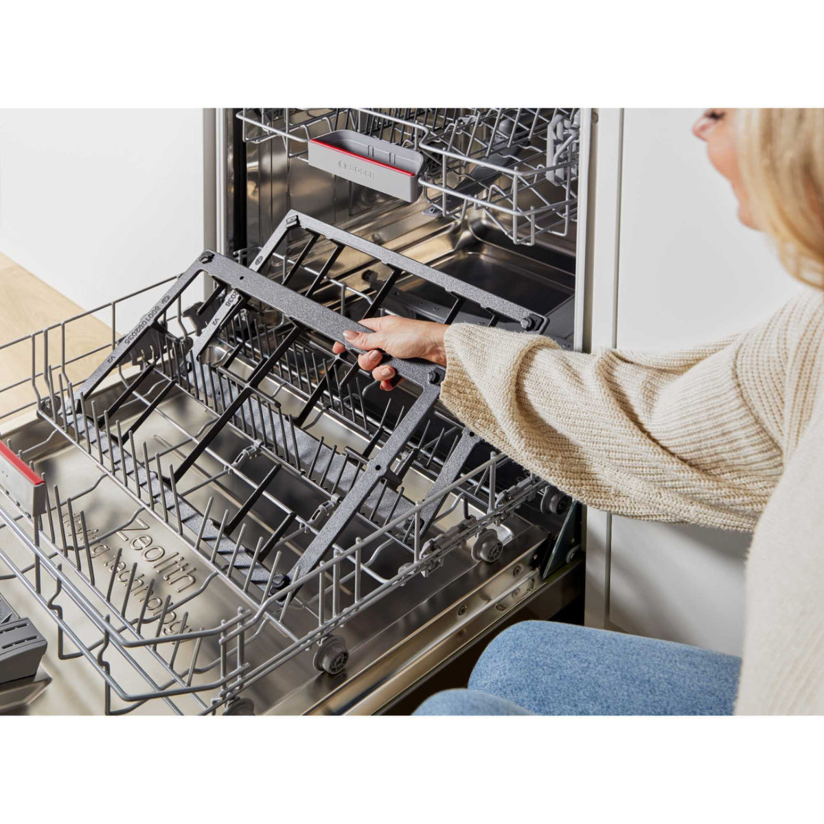 Bosch PCP6A5I90 Series 6 58cm 4 Zone Gas Hob - Stainless Steel