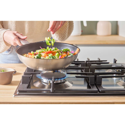 Bosch PCP6A5I90 Series 6 58cm 4 Zone Gas Hob - Stainless Steel