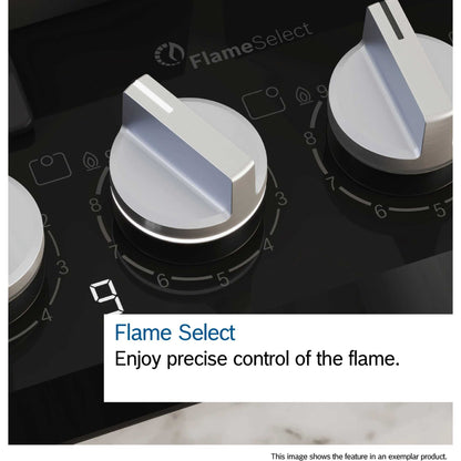 Bosch PCQ7A5I90 Series 6 75cm 5 Zone Gas Burner Hob - Stainless Steel