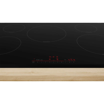 Bosch PIV831HB1E Series 6 5 Burner 80cm Induction Hob - Black