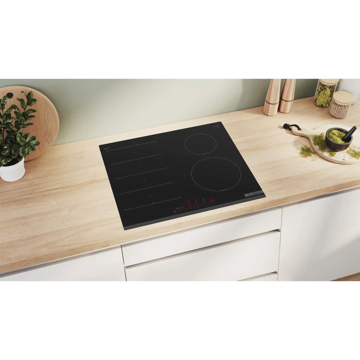 Bosch PIX631HC1E Series 6 60cm Induction Hob - Black