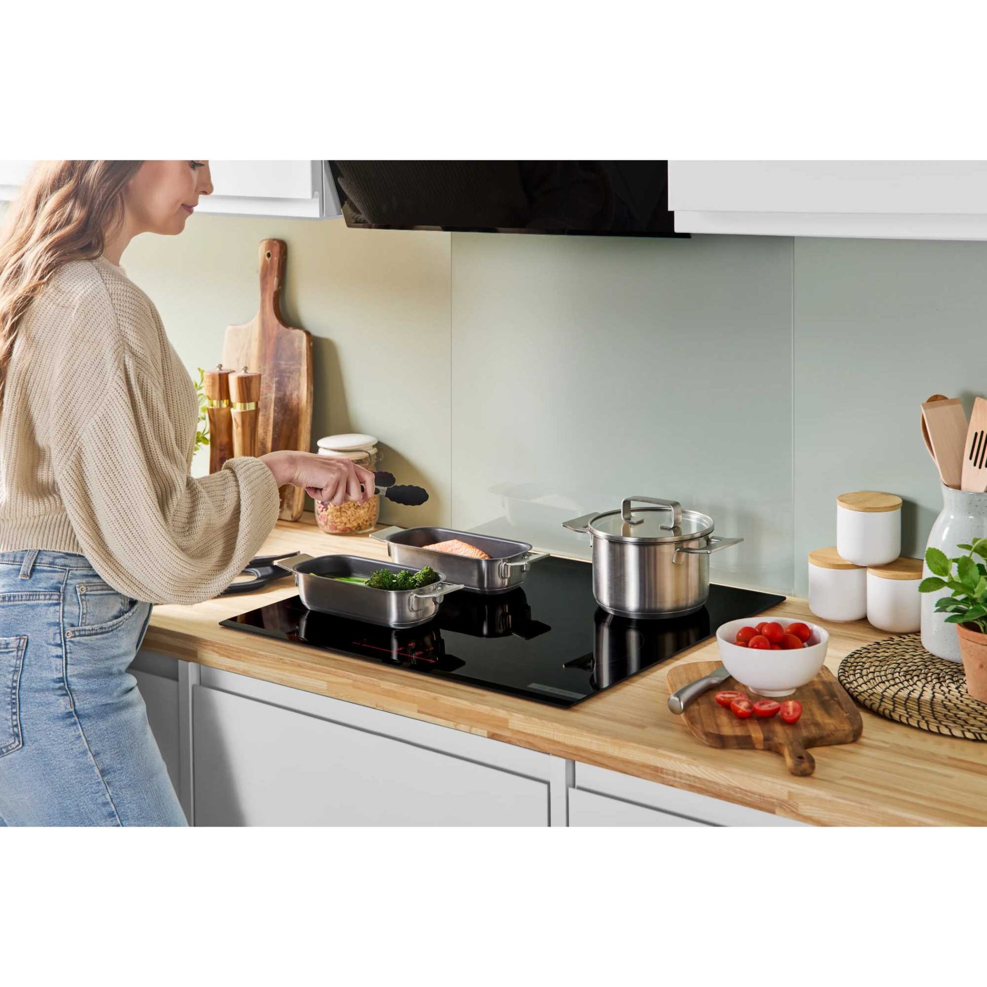 Bosch PIX631HC1E Series 6 60cm Induction Hob - Black