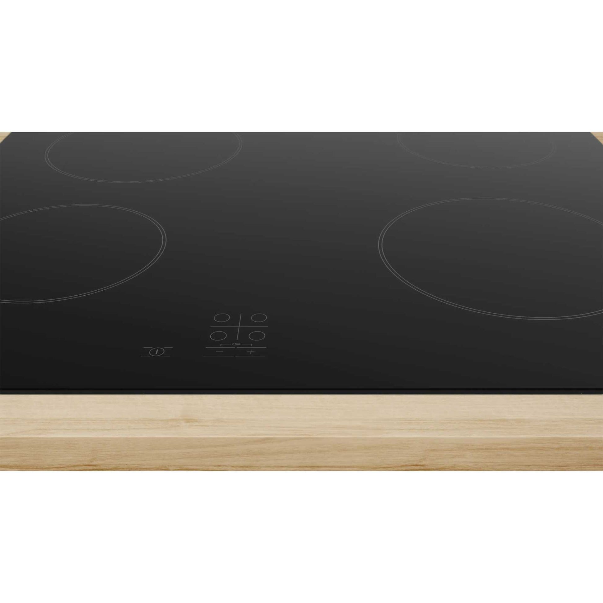 Bosch PKE61RAA8B Series 2 60cm 4 Burner Ceramic Electric Hob