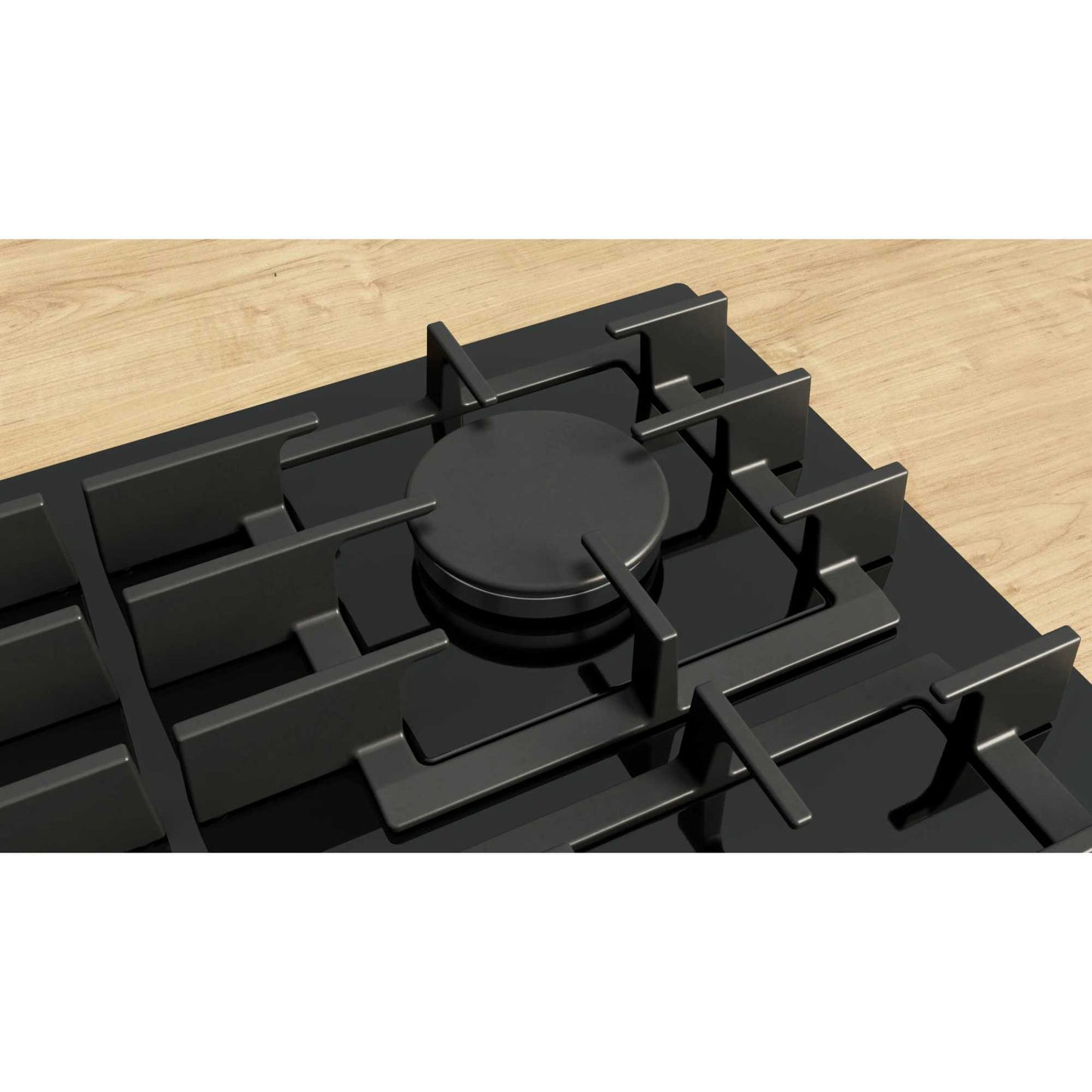 Bosch Serie 6 PPM9A6I40 hob Black Built-in 90 cm Gas 5 zone