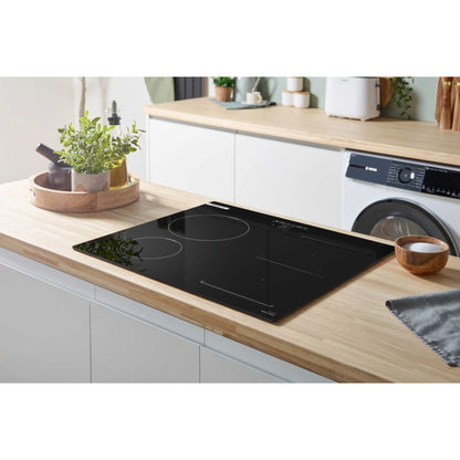 Bosch PWP611BB5B 600mm 4 Burner Induction Hob with Plug