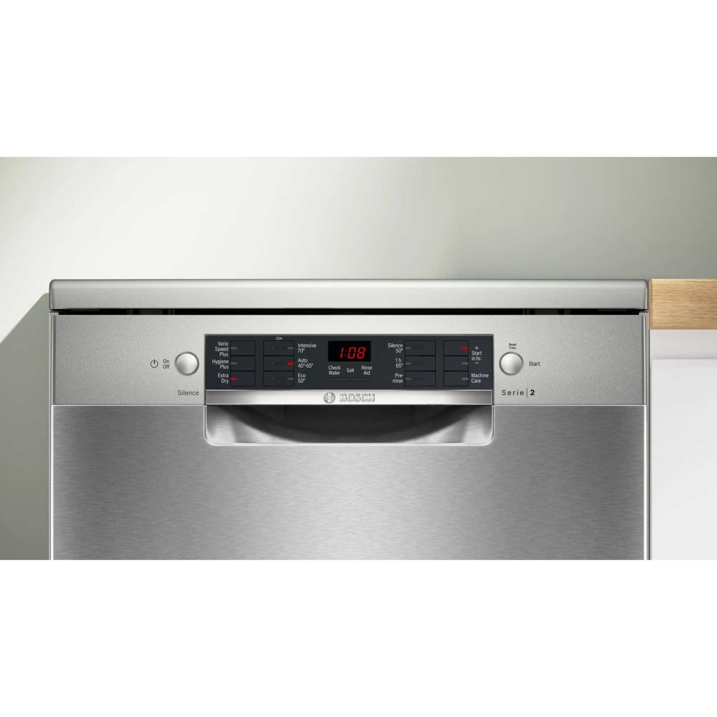 Bosch Series 2 Freestanding Full-Sized Dishwasher - SMS26AI08G