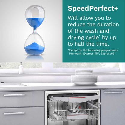 Bosch Series 6 Freestanding Full-Sized Dishwasher - SMS6TCI02G