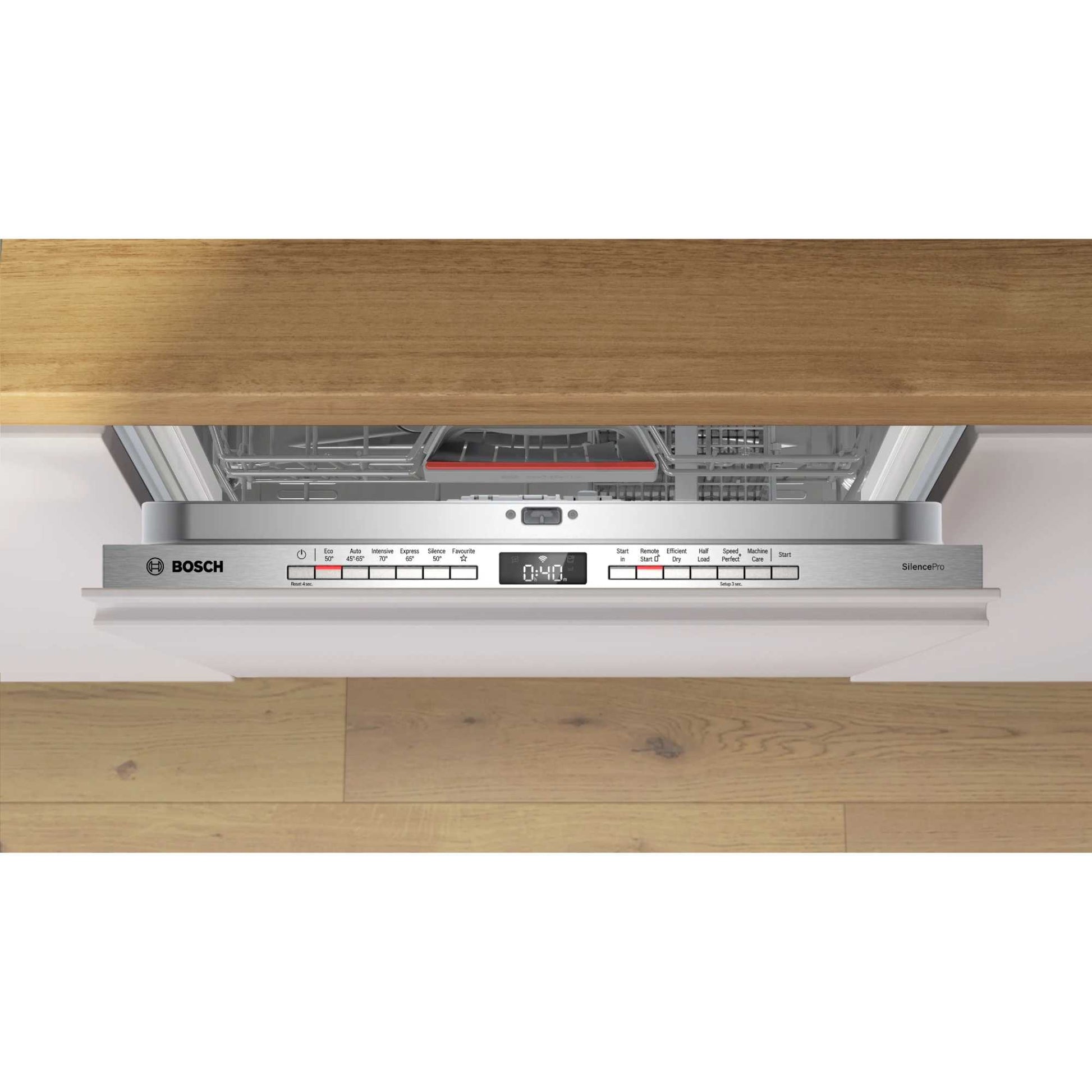 Bosch Series 4 Fully Integrated Full-Sized Dishwasher - SMV4EAX23G