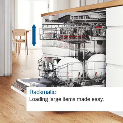 Bosch Series 4 Fully Integrated Full-Sized Dishwasher - SMV4ECX23G
