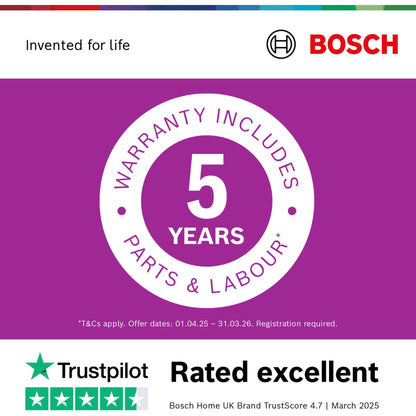 Bosch Series 4 Freestanding Slimline Dishwasher - SPS4HMW49G