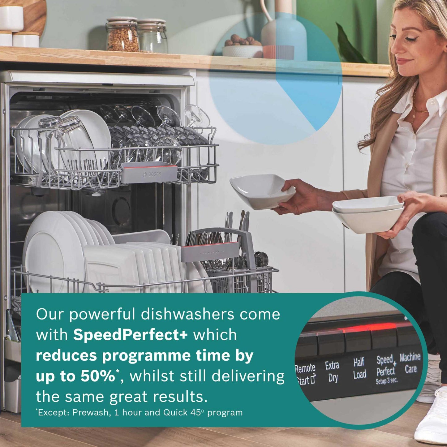 Bosch Series 2 Fully Integrated Slimline Dishwasher - SPV2HKX02G