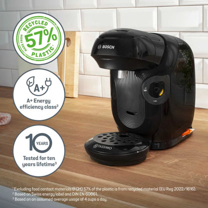 Bosch TAS112EGB Tassimo Style Friendly Coffee Machine - Black