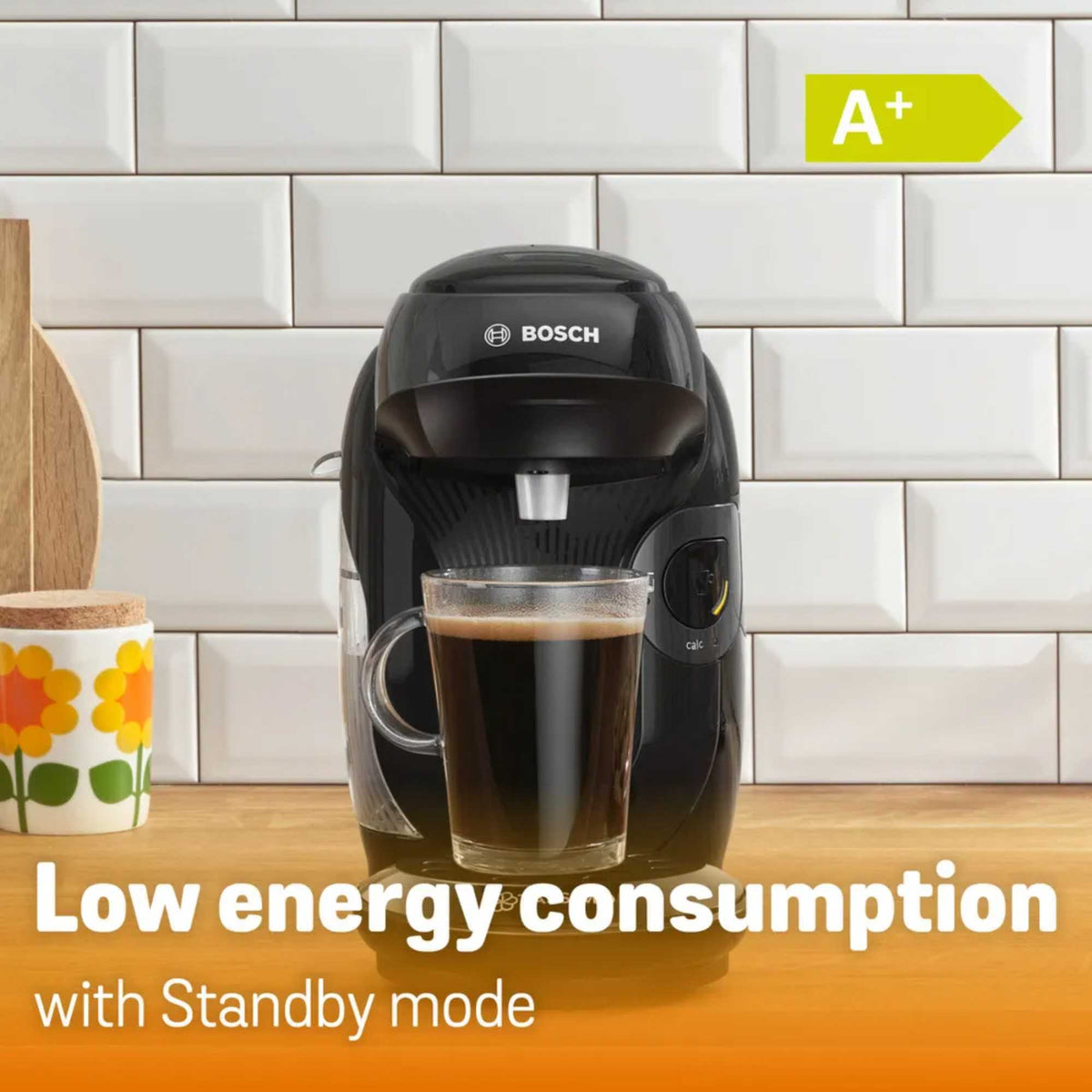 Bosch TAS112EGB Tassimo Style Friendly Coffee Machine - Black