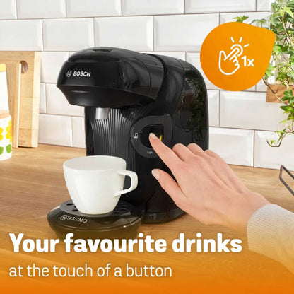 Bosch TAS112EGB Tassimo Style Friendly Coffee Machine - Black