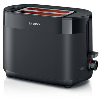 Bosch TAT2M123GB MyMoment 2 Slice Compact Toaster - Black