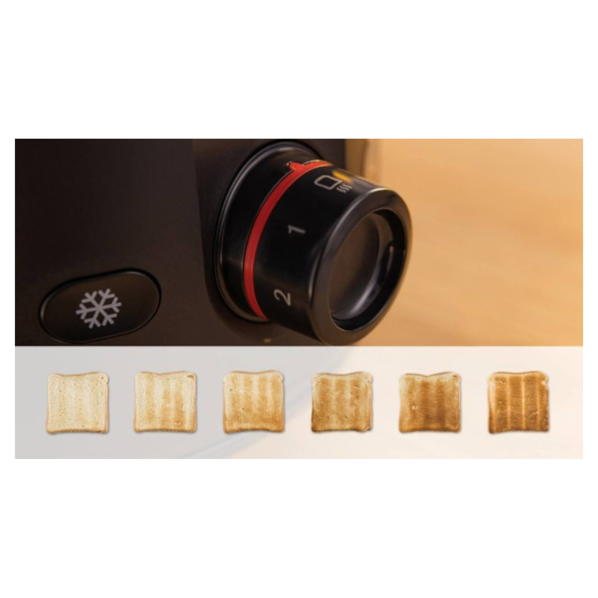 Bosch TAT2M123GB MyMoment 2 Slice Compact Toaster - Black
