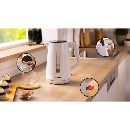 Bosch TWK1M121GB MyMoment 1.7L Kettle - White