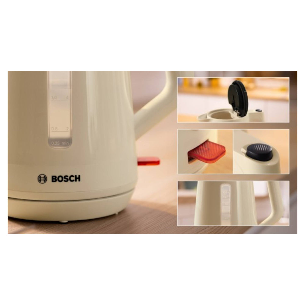 Bosch TWK1M127GB MyMoment 1.7L Kettle - Beige