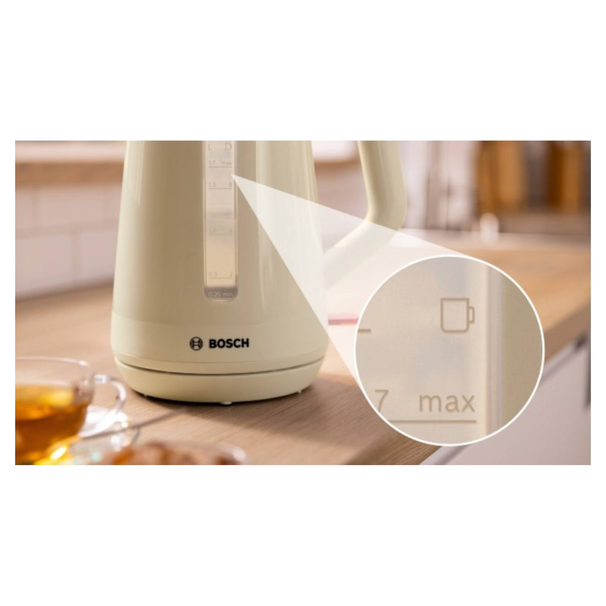 Bosch TWK1M127GB MyMoment 1.7L Kettle - Beige