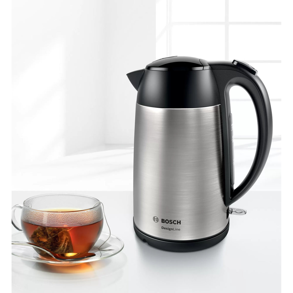 Bosch TWK3P420GB 1.7l 3kw Kettle Stainless Steel