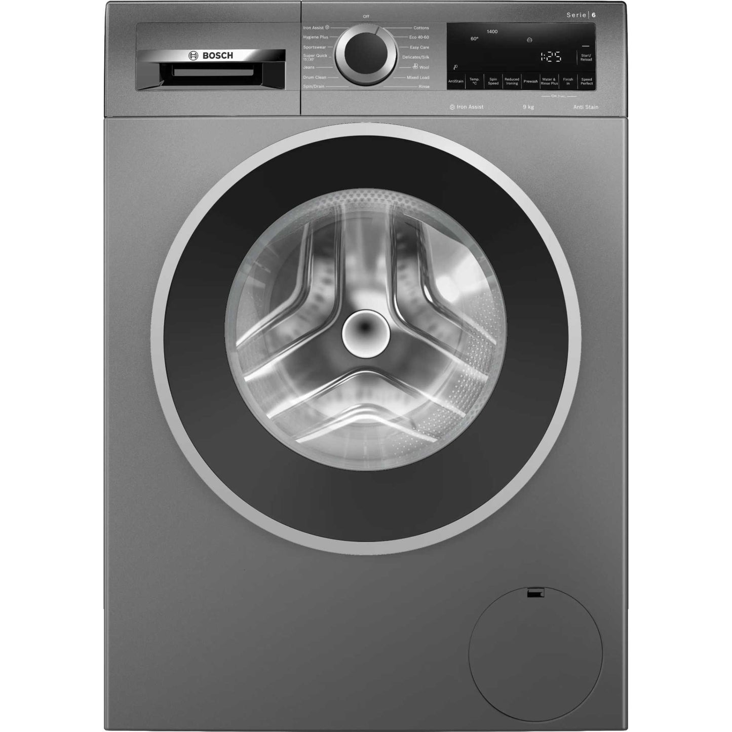 Bosch Series 6 9kg 1400rpm Washing Machine - WGG244ZCGB